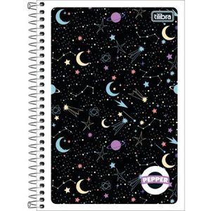 Caderno Espiral Capa flexível 1/4 Pepper 80 Folhas - Tilibra