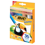 Lapis-De-Cor-Bic-Evolution-Sextavado-36-Cores-UN