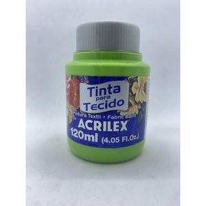 Tinta Para Tecido Fosca Verde Bandeira 120ml Acrilex