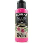 Tinta-Acrilica-Neon-60ml-Rosa-Acrilex-1X1UN