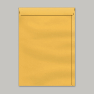 Envelope Saco 26X36 Amarelo 80 g  - Scrity