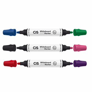 Marcador para Quadro Branco Duo Marker 2 - Cis