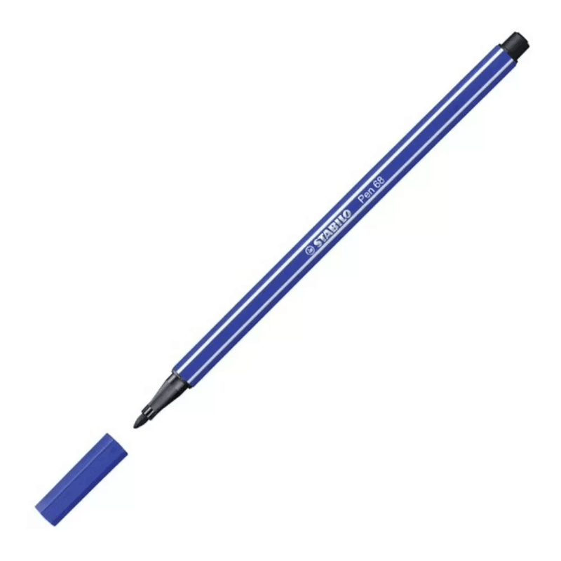 Caneta-Hidrografica-Stabilo-Pen-68-1mm-Azul-Escuro-1X1UN