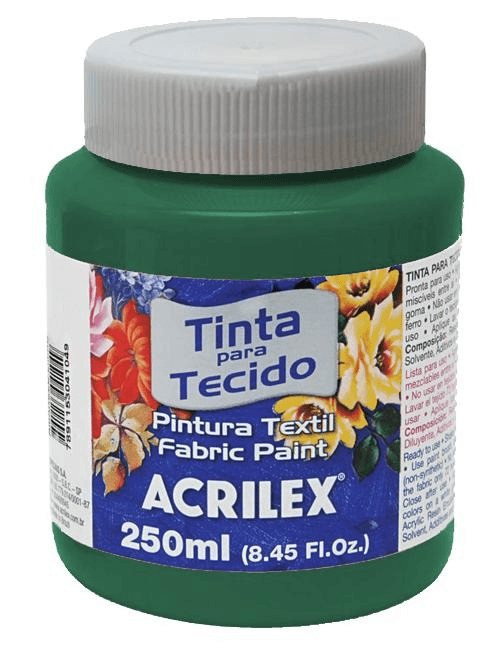 Tinta-Para-Tecido-Fosca-Verde-Bandeira-250ml-Acrilex-1X1UN