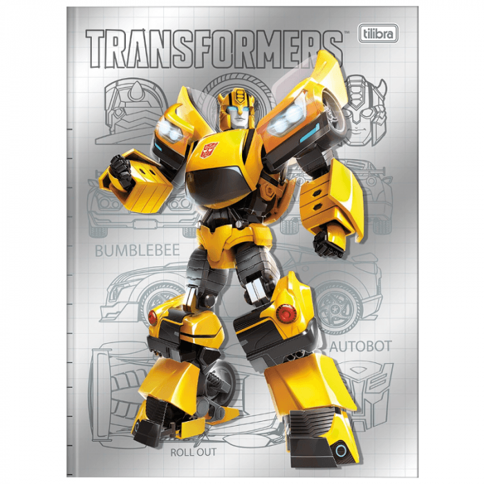 Caderno-Brochura-Capa-Dura-1-Materia-Transformers-80-Folhas-Tilibra-1X1UN