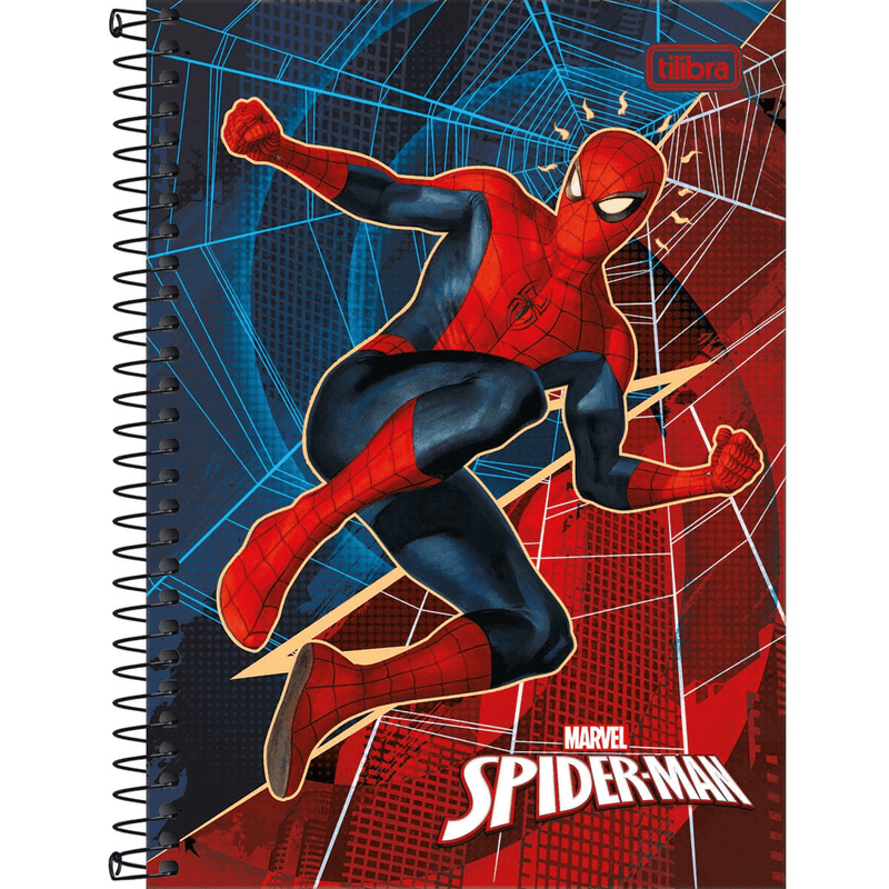 Caderno-Capa-Dura-Espiral-1-4-Spider-Man-80-Folhas-Tilibra-1X1UN