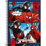 Caderno-Capa-Dura-Espiral-1-4-Spider-Man-80-Folhas-Tilibra-1X1UN