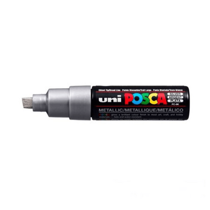 Caneta-Uni-Posca-Pc-8k-Prata-1X1UN