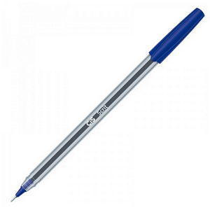 Caneta Esferográfica    Scrit 1.0 mm   Azul - Cis