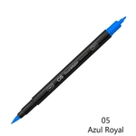 Marcador-Artistico-Aquarelavel-Dual-Brush-Azul-Royal-Cis-1X1UN