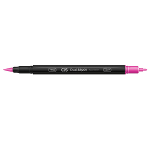 Marcador Artístico Duo Brush Aquarelável Magenta - Cis