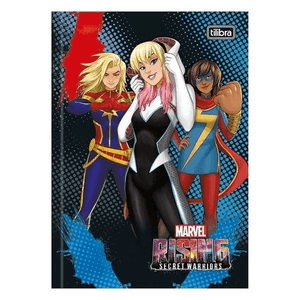 Caderno Brochura Capa Dura 1 Matéria Marvel 80 Folhas Tilibra