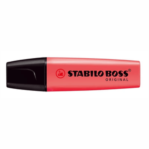 Marca Texto Stabilo Boss Vermelho 40