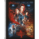 Caderno-Espiral-Capa-Dura-16-Materias-Stranger-Things-256-Folhas-Tilibra-1X1UN