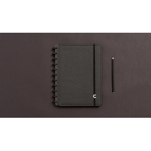 Caderno Intelig A5 Ecolo Preto  80 Folhas  - Caderno Inteligente