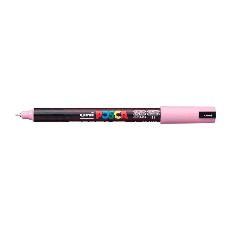 Caneta-Uni-Posca-PC-1MR-0-7mm-Rosa-Claro-1X1UN