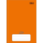 Caderno-Brochura-Capa-Dura-1-4-D--48-Folhas-Laranja-Tilibra-1X1UN