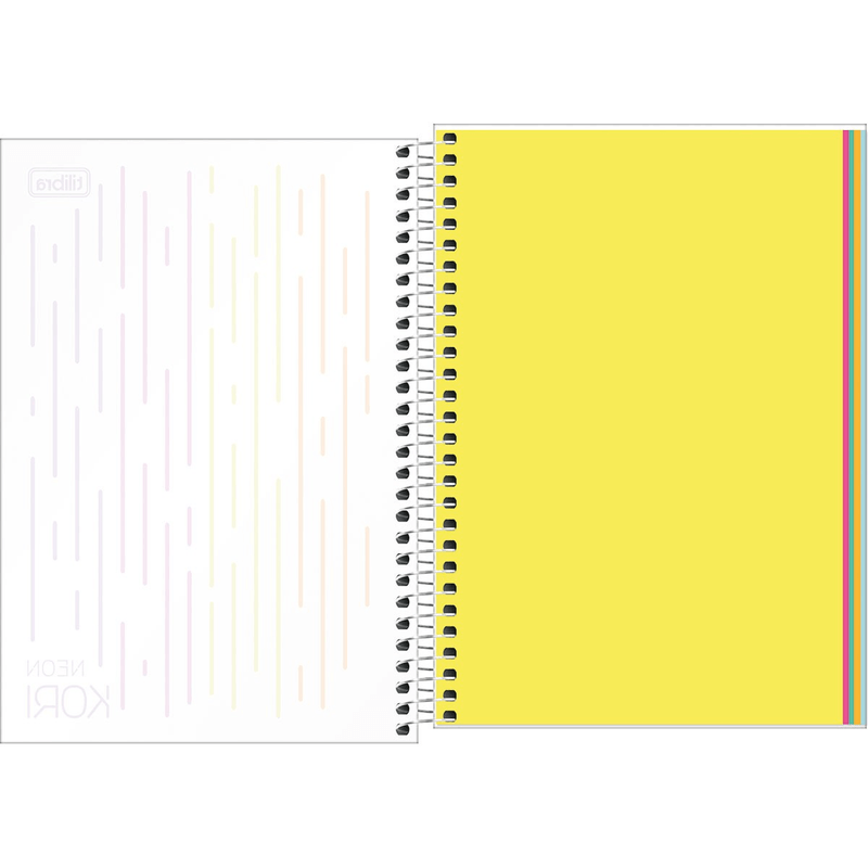 Caderno-Capa-Dura-Espiral-1-4-Neon-Kori-80-Folhas-Tilibra-1X1UN