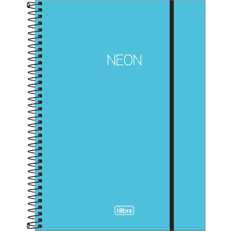 Caderno-Espiral-10-Materias-Azul-Neon-160-Folhas-Tilibra-1X1UN