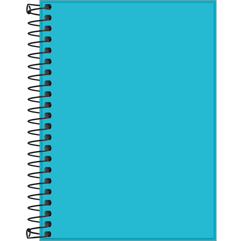 Caderno-Capa-Flexivel-1-8-Sem-Pauta-Neon-Azul-80-Folhas-Tilibra-1X1UN