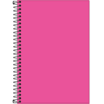 Caderno-Capa-Dura-Espiral-1-4-Sem-Pauta-Neon-Rosa-80-Folhas-Tilibra-1X1UN