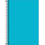 Caderno-Capa-Dura-Espiral-1-4-Sem-Pauta-Neon-Azul-80-Folhas-Tilibra-1X1UN