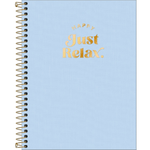 Caderno-Colegial-Capa-Dura-Happy-Azul-10-Materias-160-Folhas-Tilibra-1X1UN