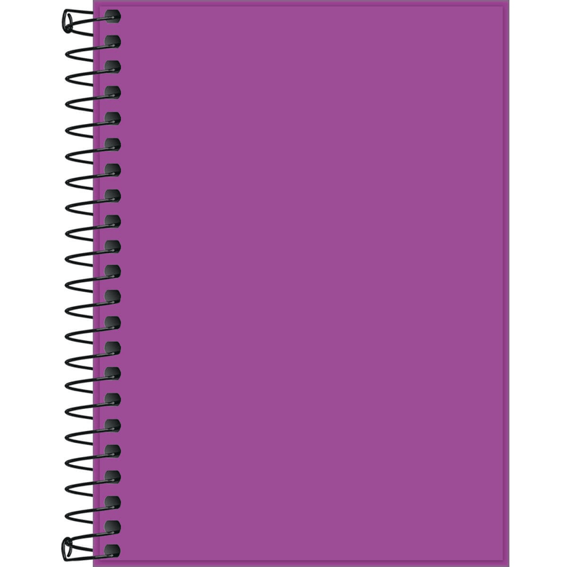 Caderno-Capa-Flexivel-1-8-Sem-Pauta-Neon-Lilas-80-Folhas-Tilibra-1X1UN