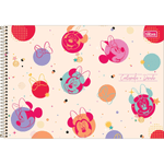 Caderno-Para-Desenho-Capa-Dura-Espiral-Minnie-80-Folhas-Tilibra-1X1UN