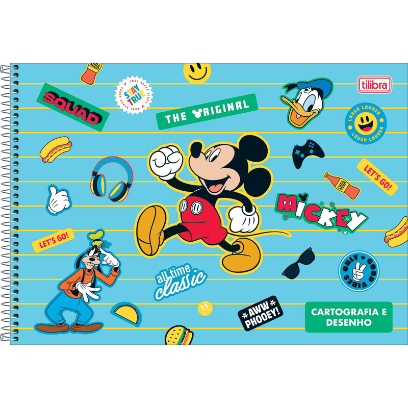 Caderno-Para-Desenho-Capa-Dura-Espiral-Mickey-80-Folhas-Tilibra-1X1UN