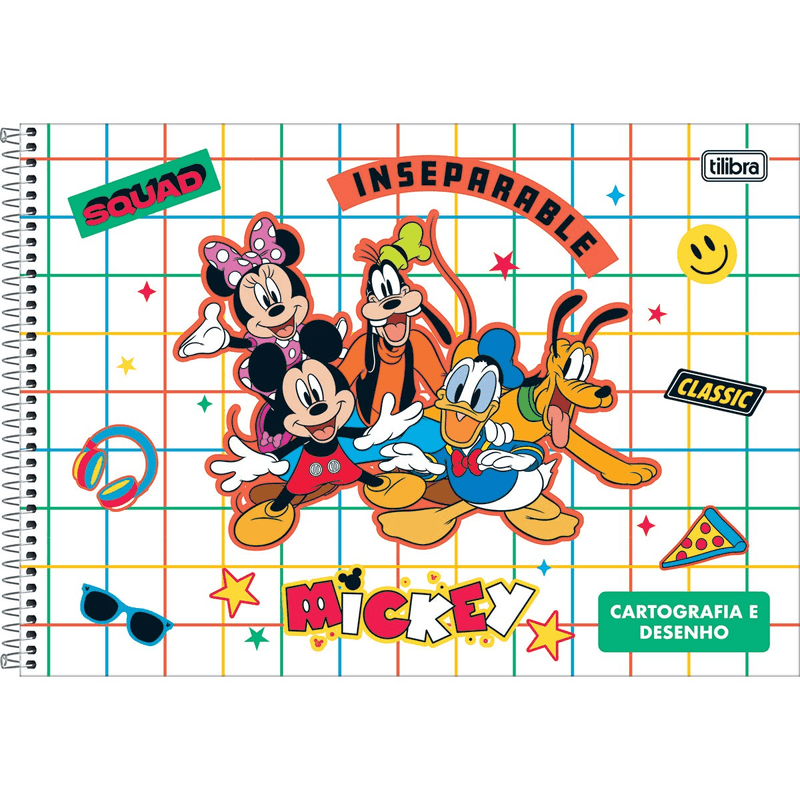 Caderno-Para-Desenho-Capa-Dura-Espiral-Mickey-80-Folhas-Tilibra-1X1UN