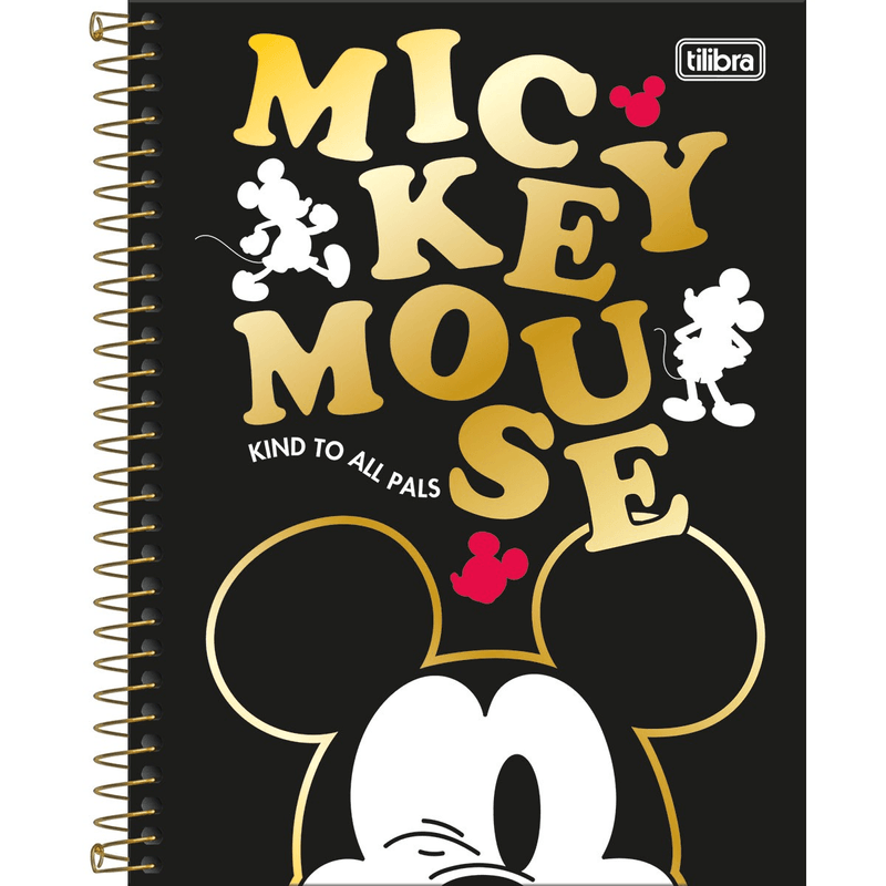 Caderno-Colegial-Capa-Dura-Mickey-1-Materia-80-Folhas-Tilibra-1X1UN