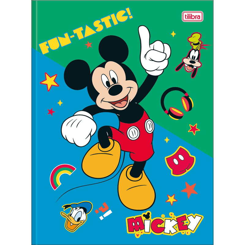 Caderno-Brochura-Capa-Dura-1-Materia-Mickey-80-Folhas-Tilibra-1X1UN