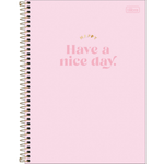 Caderno-Espiral-Capa-Dura-Happy-12-Materias-192-Folhas-Tilibra-1X1UN