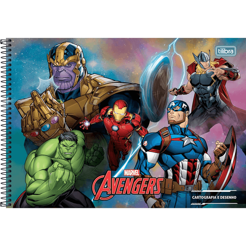 Caderno-Capa-Dura-Para-Desenho-Avengers-80-Folhas-Tilibra-1X1UN