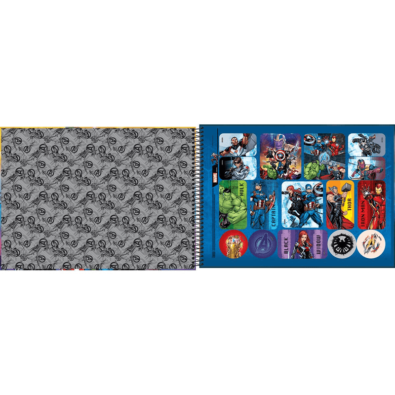 Caderno-Capa-Dura-Para-Desenho-Avengers-80-Folhas-Tilibra-1X1UN