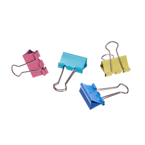 Clips Binder 19 mm Color - Leonora