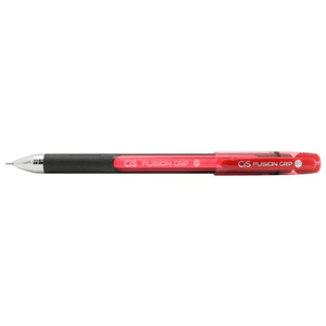 Caneta Esferográfica    Fusion Grip 0.7 mm   Vermelho - Cis