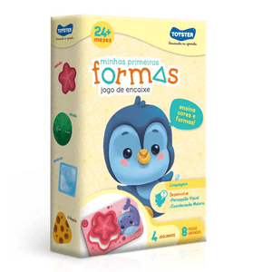 Brinquedo Educativo Jogo Minhas Primeira Forma - Toyster