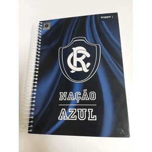 Caderno Capa Dura  Espiral    Remo 10 Matéria 200 Folhas Troppo