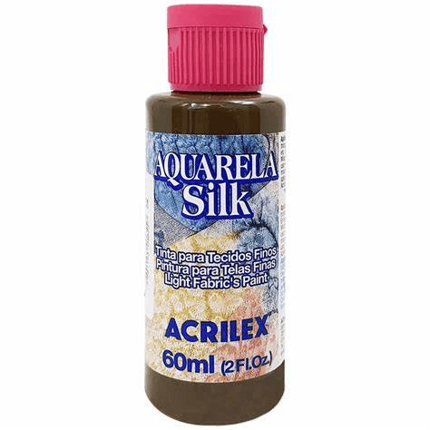 Aquarela-Silk-60ml-Marrom-Acrilex-1X1UN