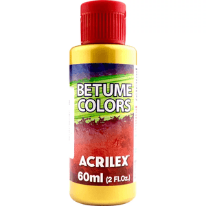 Betume Colors Dourado Solar 60ml Acrilex