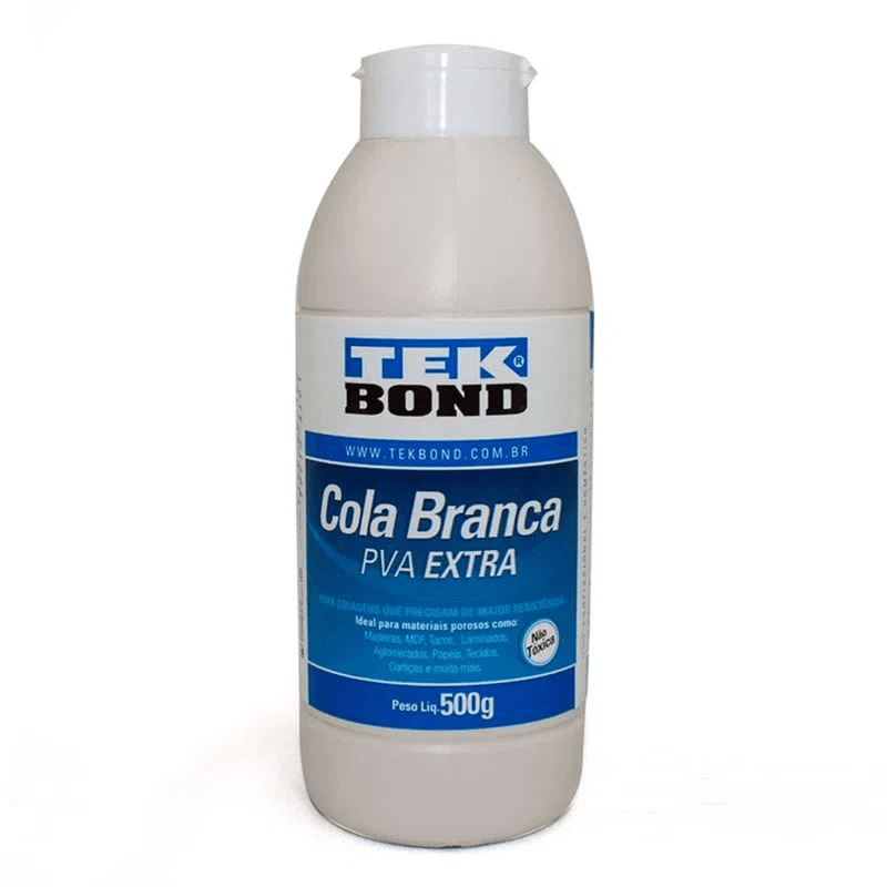 COLA-BRANCA-PVA-EXTRA-500G-TEKBOND-1X1UN