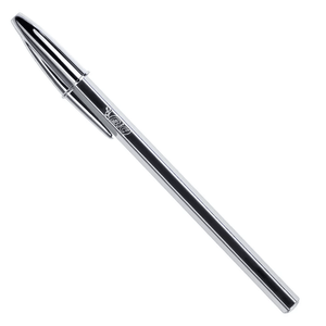 Caneta Cristal Celebration Prata/Preto - Bic