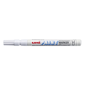 Marcador Permanente Uni Paint Marker Branco Px_21 Cis