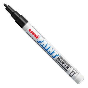 Marcador Permanente Uni Paint Marker Preta Px_21 Cis