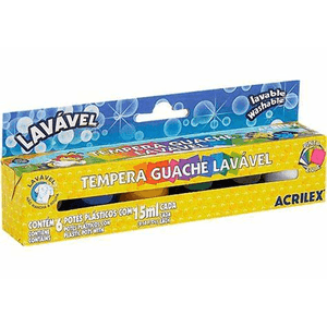 Tempera Guache Lavável 15ml Acrilex