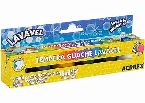 Tempera-Guache-Lavavel-15ml-Acrilex-1X1UN