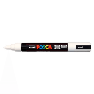 Marcador Uni Posca Pc-5M Branco - Uniball