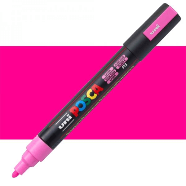 Caneta-Uni-Posca-Pc-5m-Rosa-Fluorescente-1X1UN